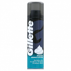 Пена для бритья для чувствительной кожи Gillette