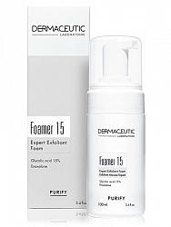 Мягкая отшелушивающая пенка с гликолевой кислотой Dermaceutic Foamer 15, 100мл