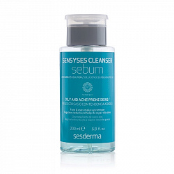 Лосьон-демакияж для жирной, склонной к акне кожи SesDerma Sensyses Cleanser Sebum 200 мл