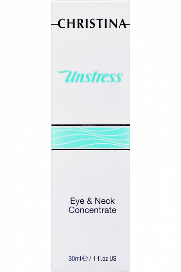 Концентрат для кожи вокруг глаз и шеи CHRISTINA Unstress Eye&Neck Concentrate