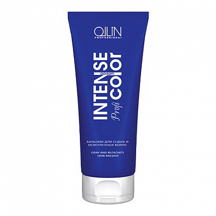 Бальзам для седых и осветленных волос OLLIN INTENSE PROFI COLOR Gray and Bleached Hair Balsam 200 мл